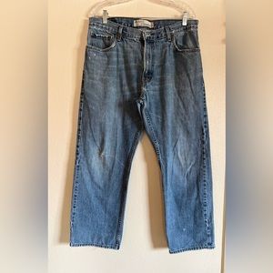 Levi’s Strauss Mens Jean Size 36X30 Blue Denim ￼Straight Legs